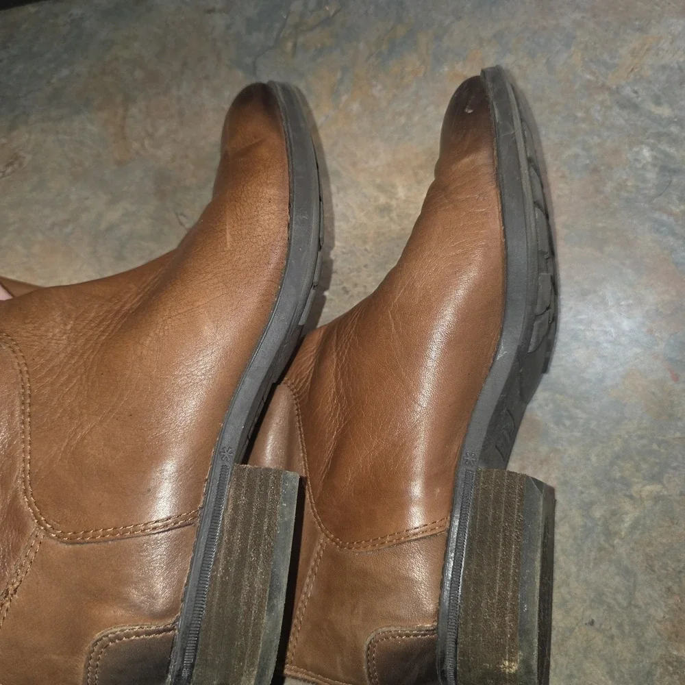 Sam Edelman Women's Penny 2 Knee-High Riding Boots BROWN SIZE 7 M